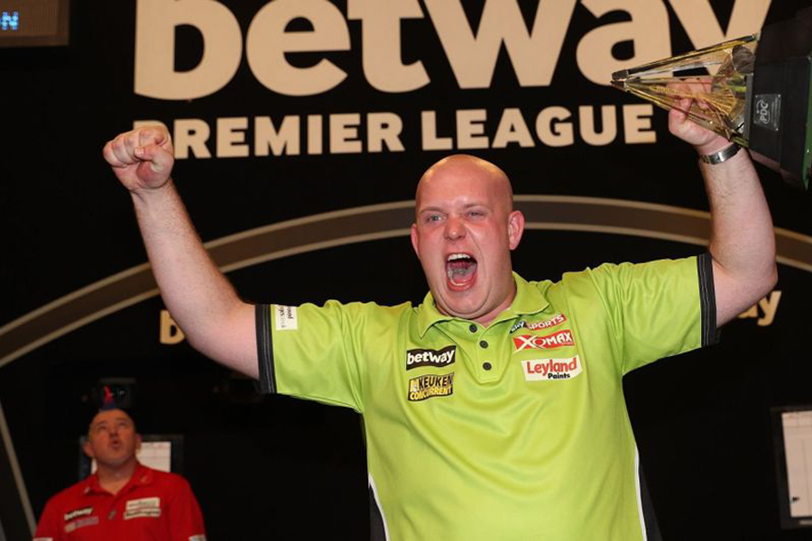 Van Gerwen Seals Premier League Top Spot